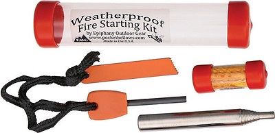Epiphany Outdoor Gear Weatherproof Fire Starting Kit