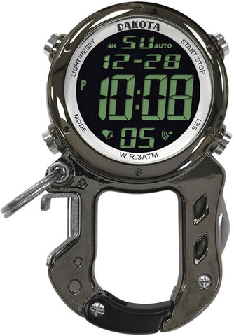 Dakota Digital ZipClip Watch in Gunmetal