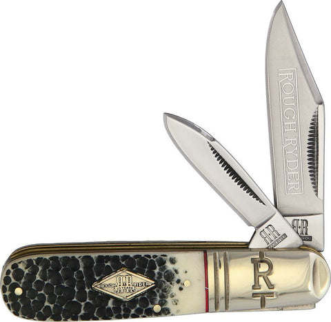 Rough Ryder Barlow Buckshot Bone Folding Knife