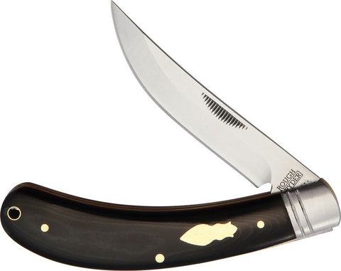 Rough Ryder Bow Trapper T10 Black Folding Knife