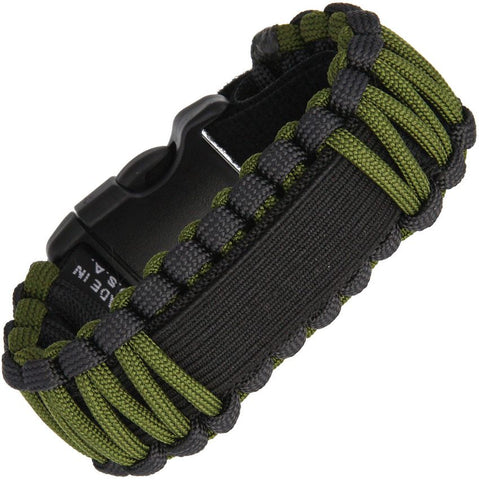 Survco Tactical Para Cord Watch Band in OD Green