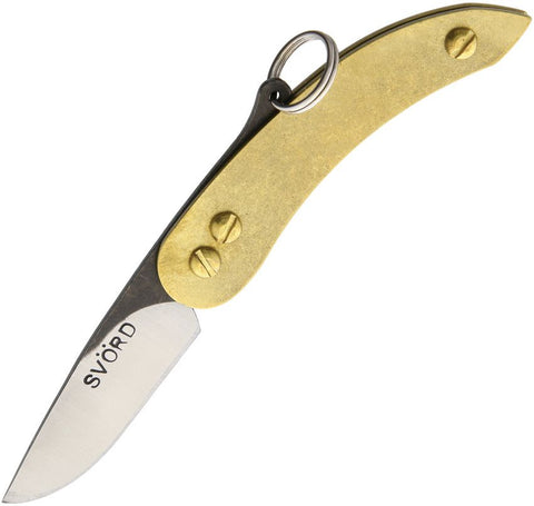 Svord Peasant Micro Brass Knife