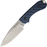 Bradford Knives Guardian 3 EDC Black/Blue Fixed Blade Knife