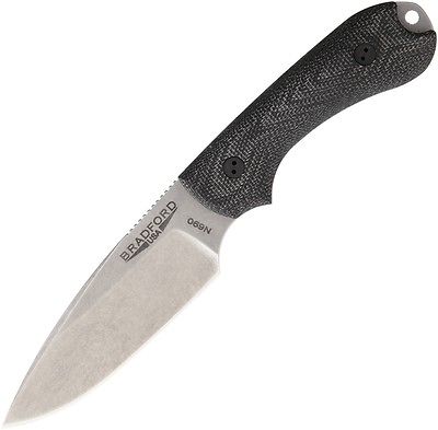 Bradford Knives Guardian 3 3D Fixed Blade Knife in Black