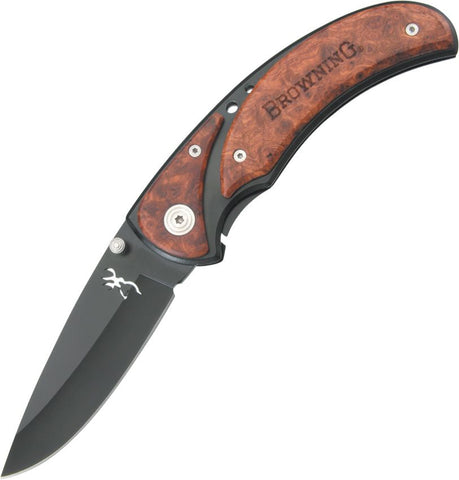 Browning Framelock Black/Cocobolo Folding Knife