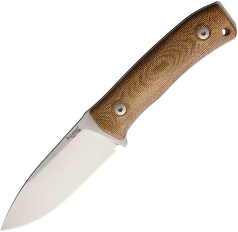 LionSTEEL M4 Fixed Blade Knife Natural Canvas